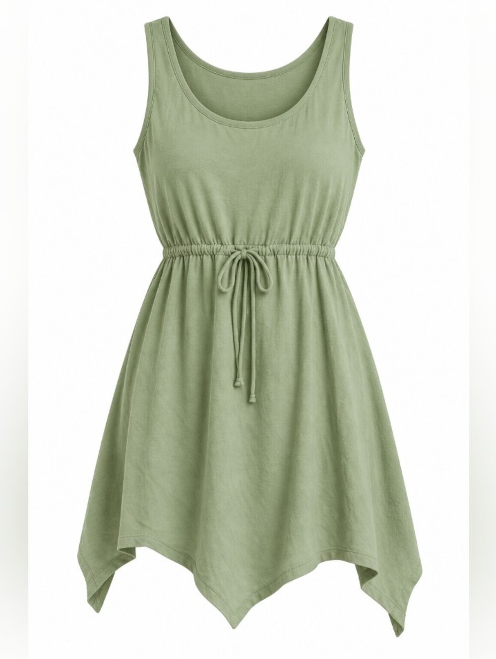Sleeveless Handkerchief dress